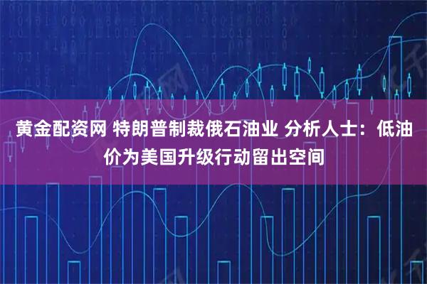 黄金配资网 特朗普制裁俄石油业 分析人士：低油价为美国升级行动留出空间